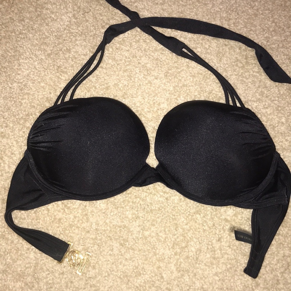 Victoria secret black bombshell swimtop